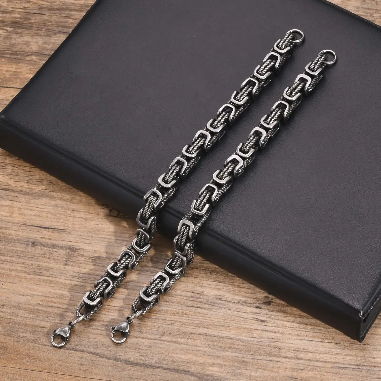 Glinn - Bracciale a Catena Forgiato Rogue - Image 7