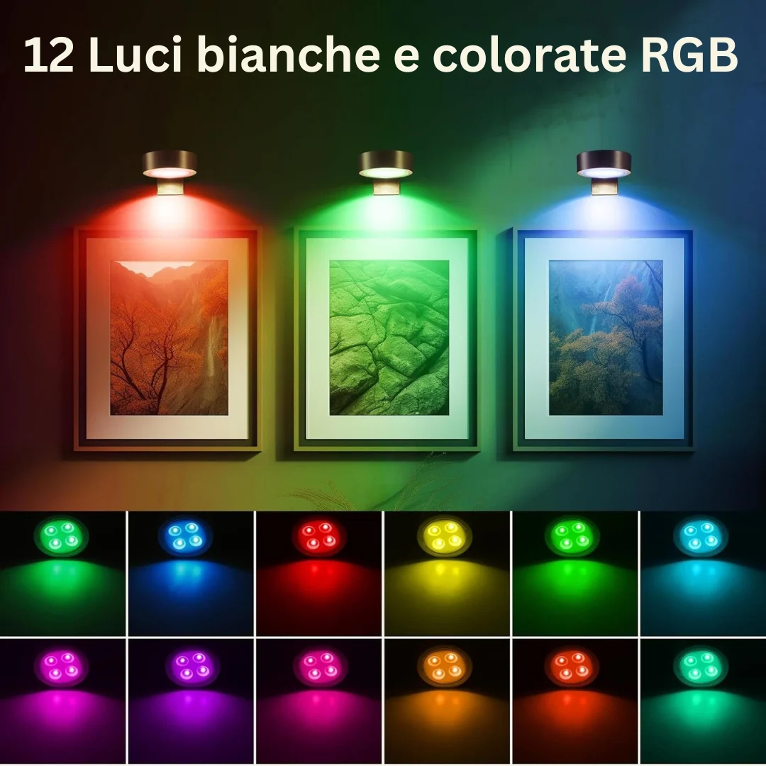 GlowFrame - Luce Magnetica Per Dipingere con 13 Modalità di Illuminazione ( Confezione da 3 ) - Image 14