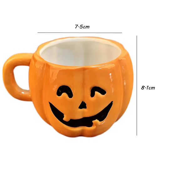 GlowSip - Tazza Halloween Con Zucca Sorridente - Image 6