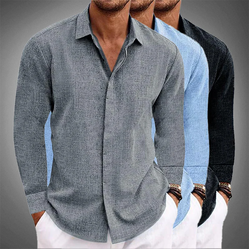 Glynn - Camicia Casuale A Maniche Lunghe - Image 4