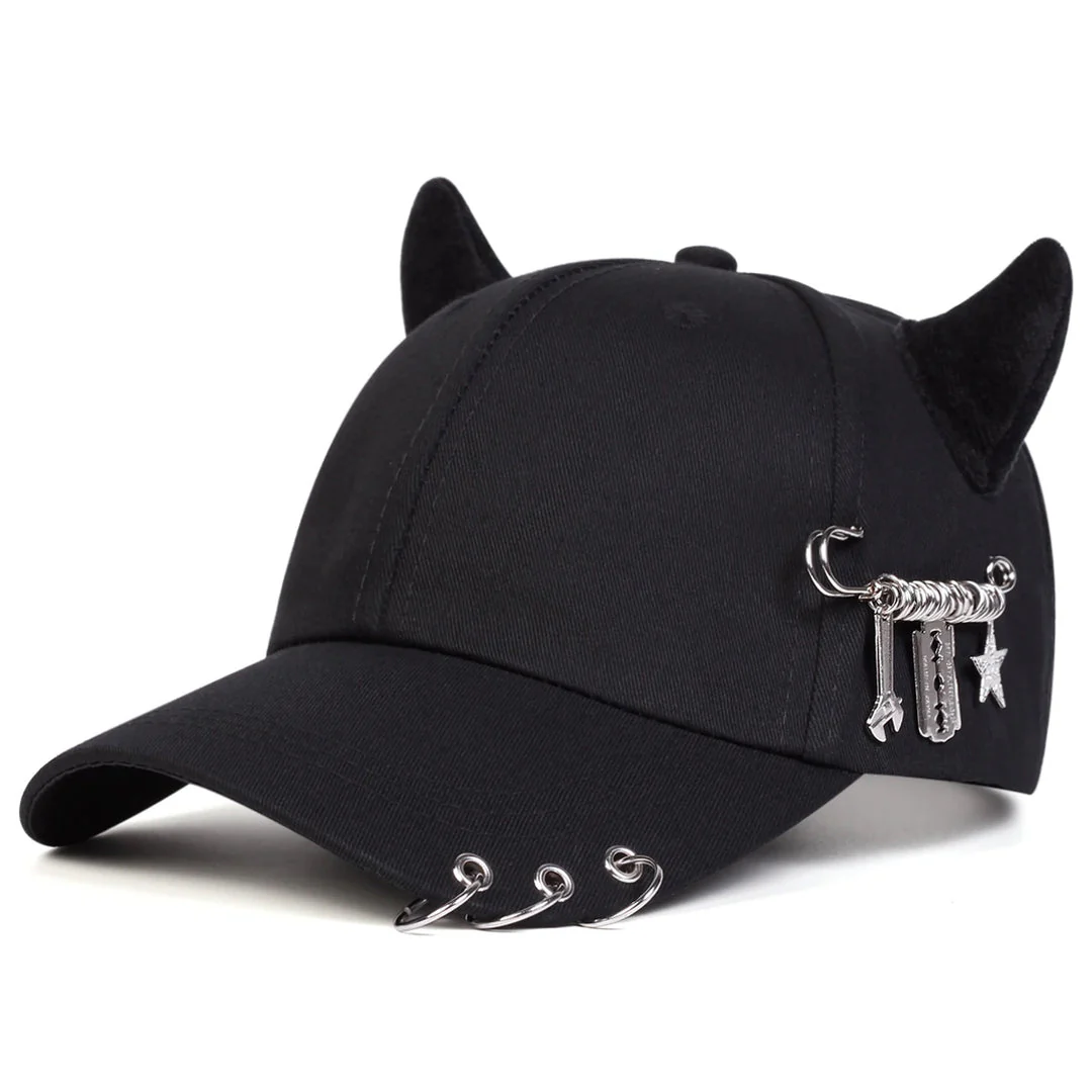 Gonzalez - Cappellino con Visiera Regolabile in Corno di Vacca
