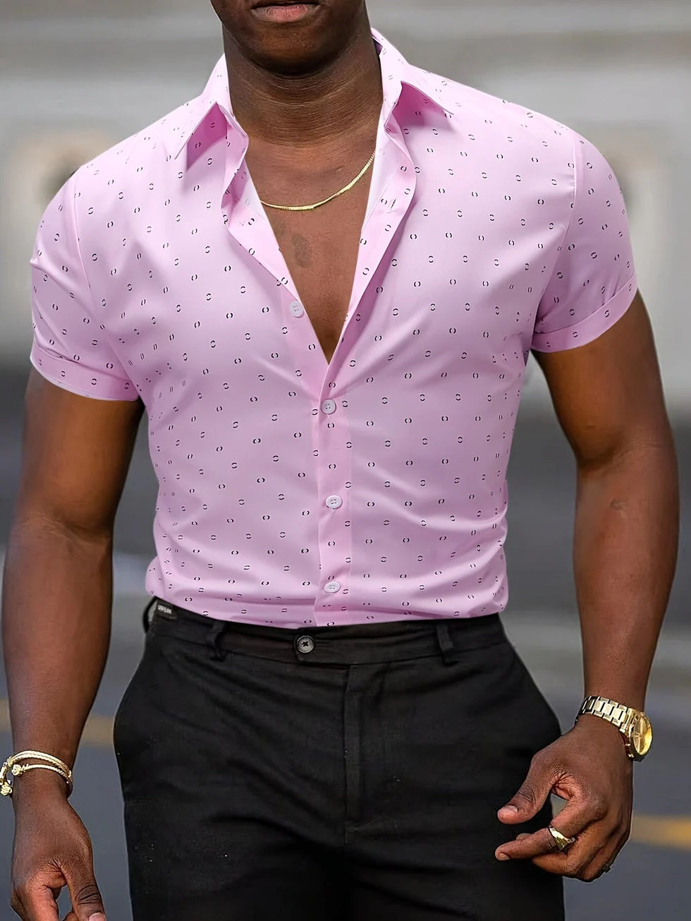 Gorancho - Camicia Estiva Con Stampa - Image 2