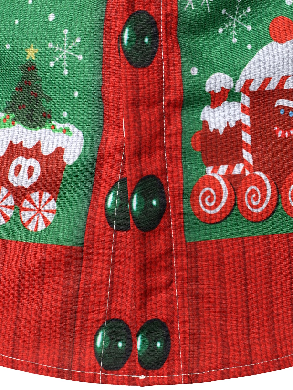 Grant - Abito natalizio Divertente da uomo per Feste natalizie, camicia a Maniche Lunghe - Image 4