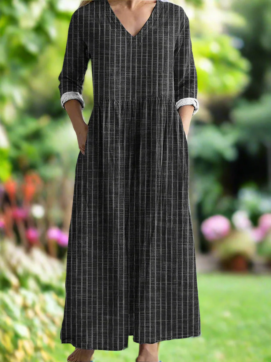 Gregoria - Abito Casual A Righe - Image 5