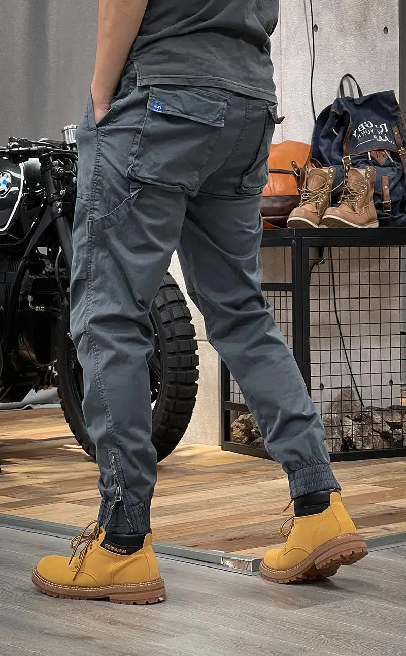 Guntram - Pantaloni Cargo Elasticizzati con Spandex - Image 12