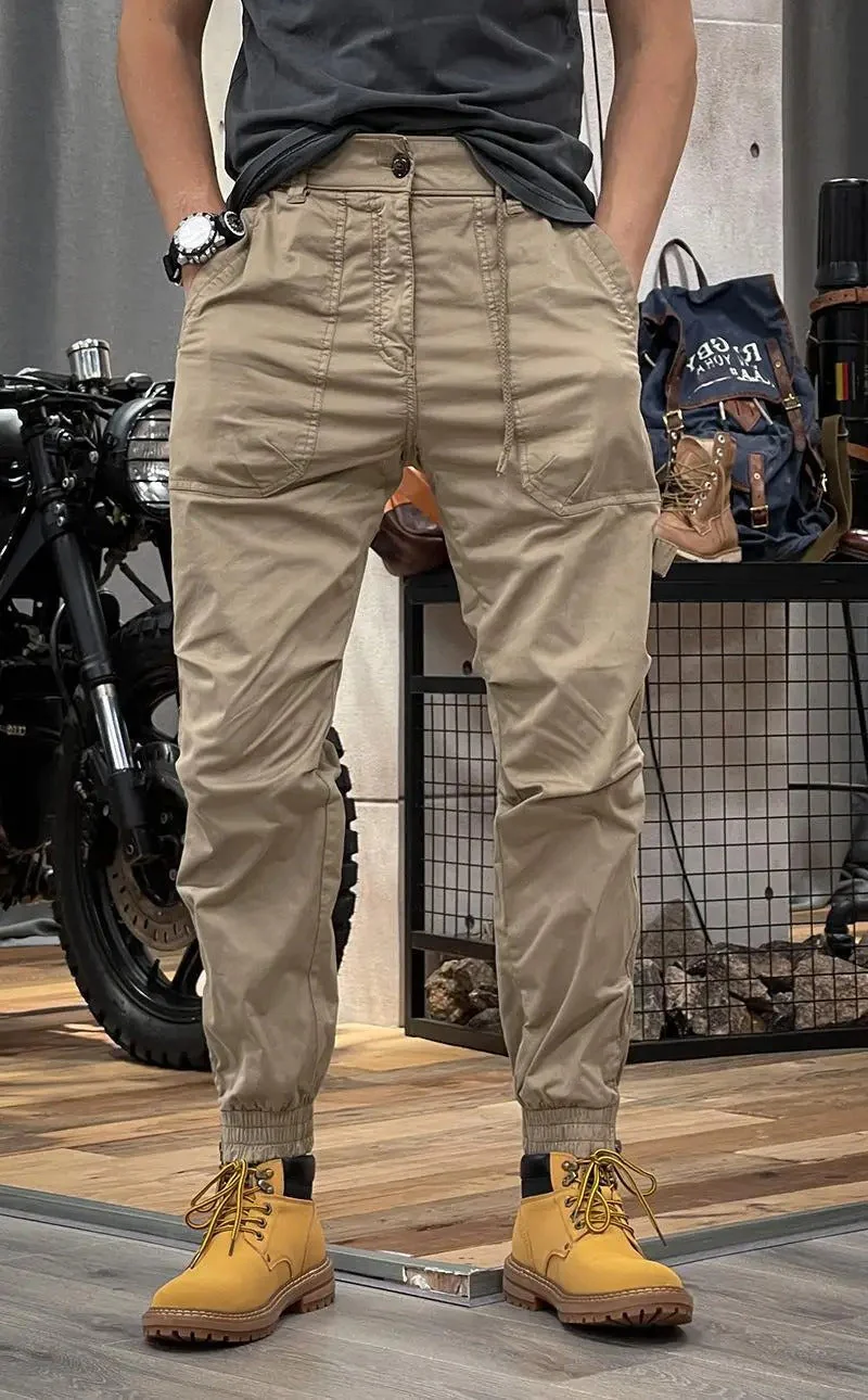 Guntram - Pantaloni Cargo Elasticizzati con Spandex - Image 4