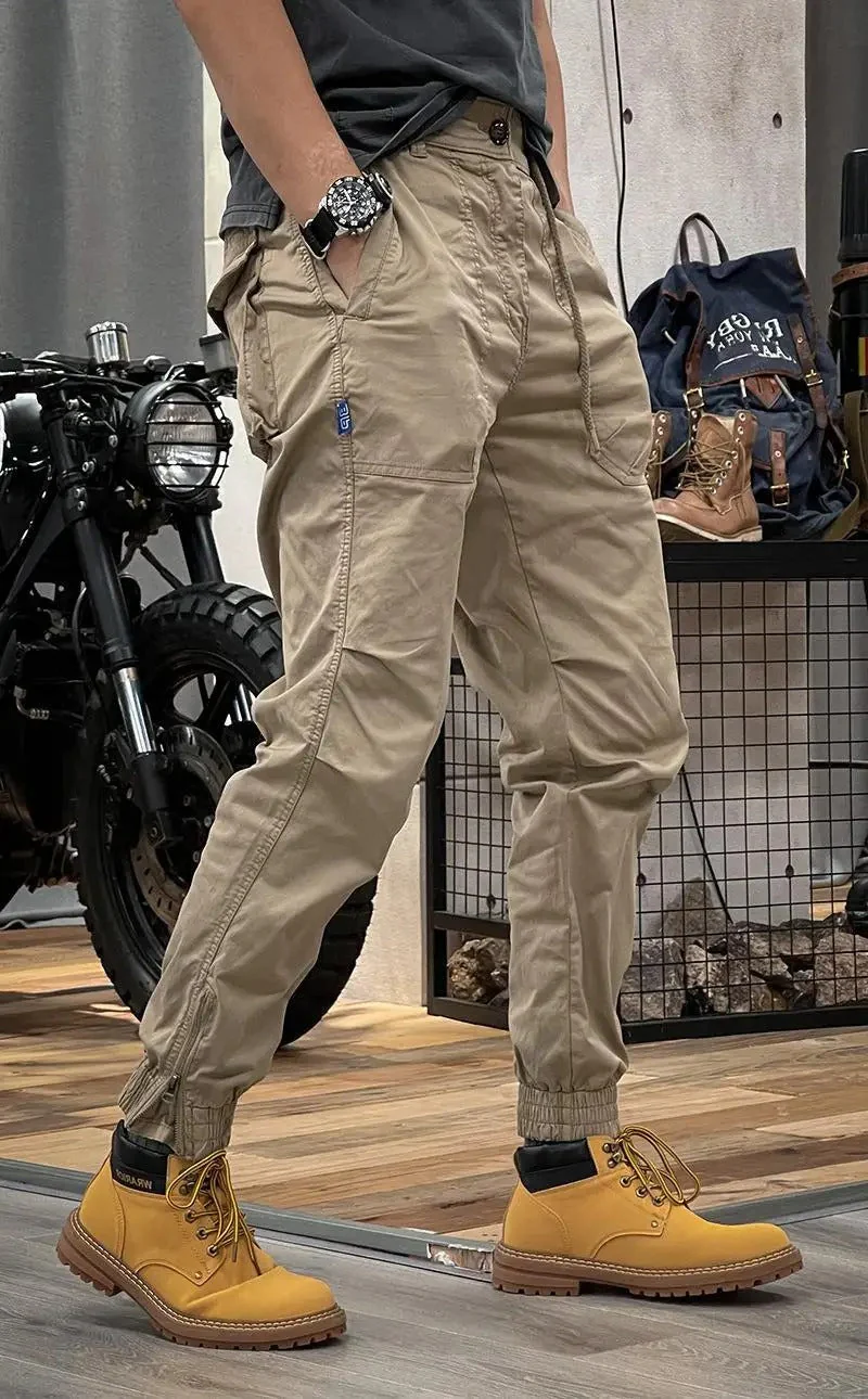 Guntram - Pantaloni Cargo Elasticizzati con Spandex - Image 9