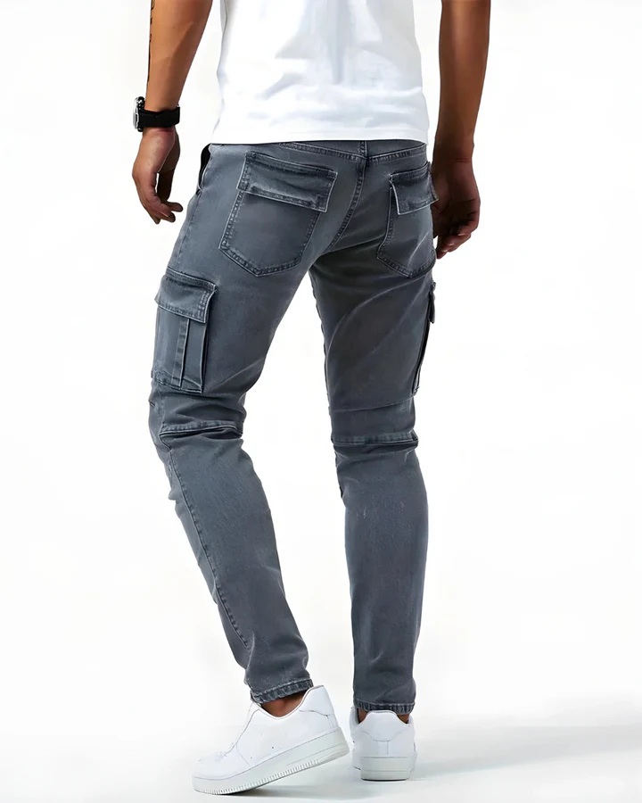 Gusman - Pantaloni Cargo Elasticizzati - Image 5