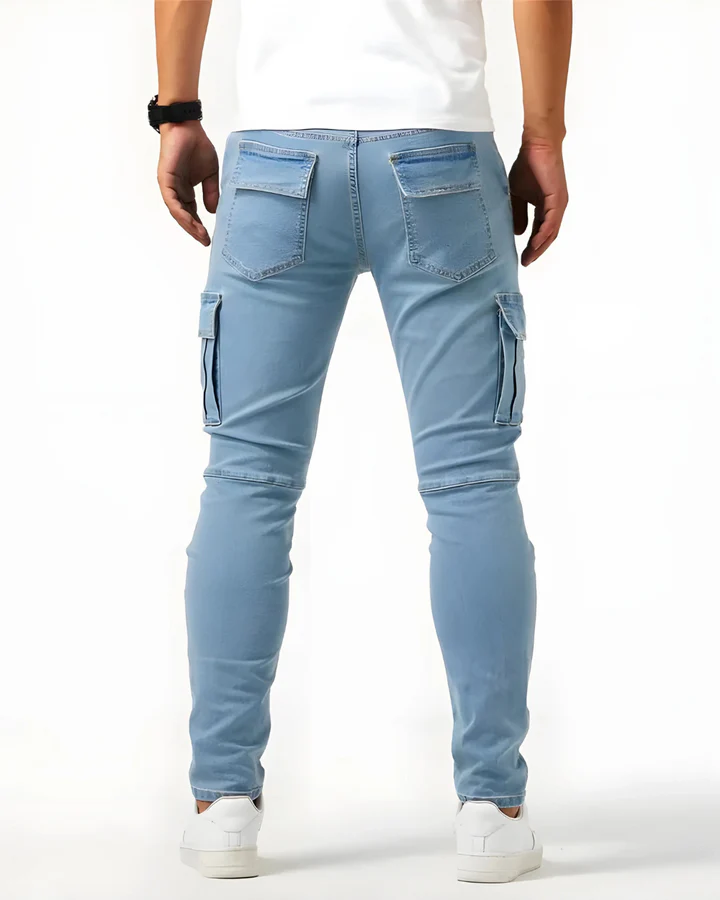 Gusman - Pantaloni Cargo Elasticizzati - Image 6