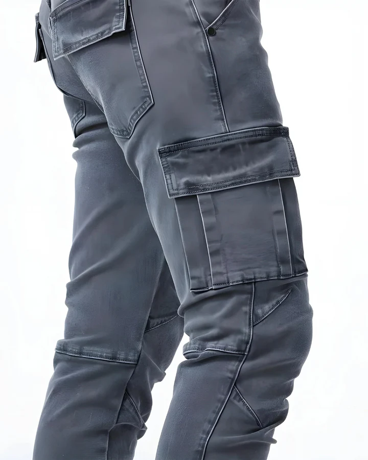 Gusman - Pantaloni Cargo Elasticizzati - Image 7