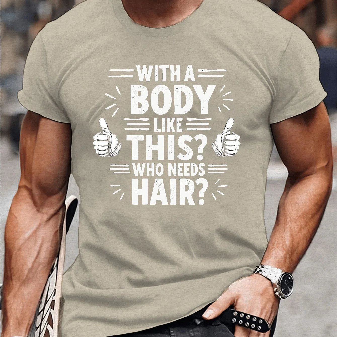 Hairy – T-Camicia Elegante Con Maniche Corte - Image 2