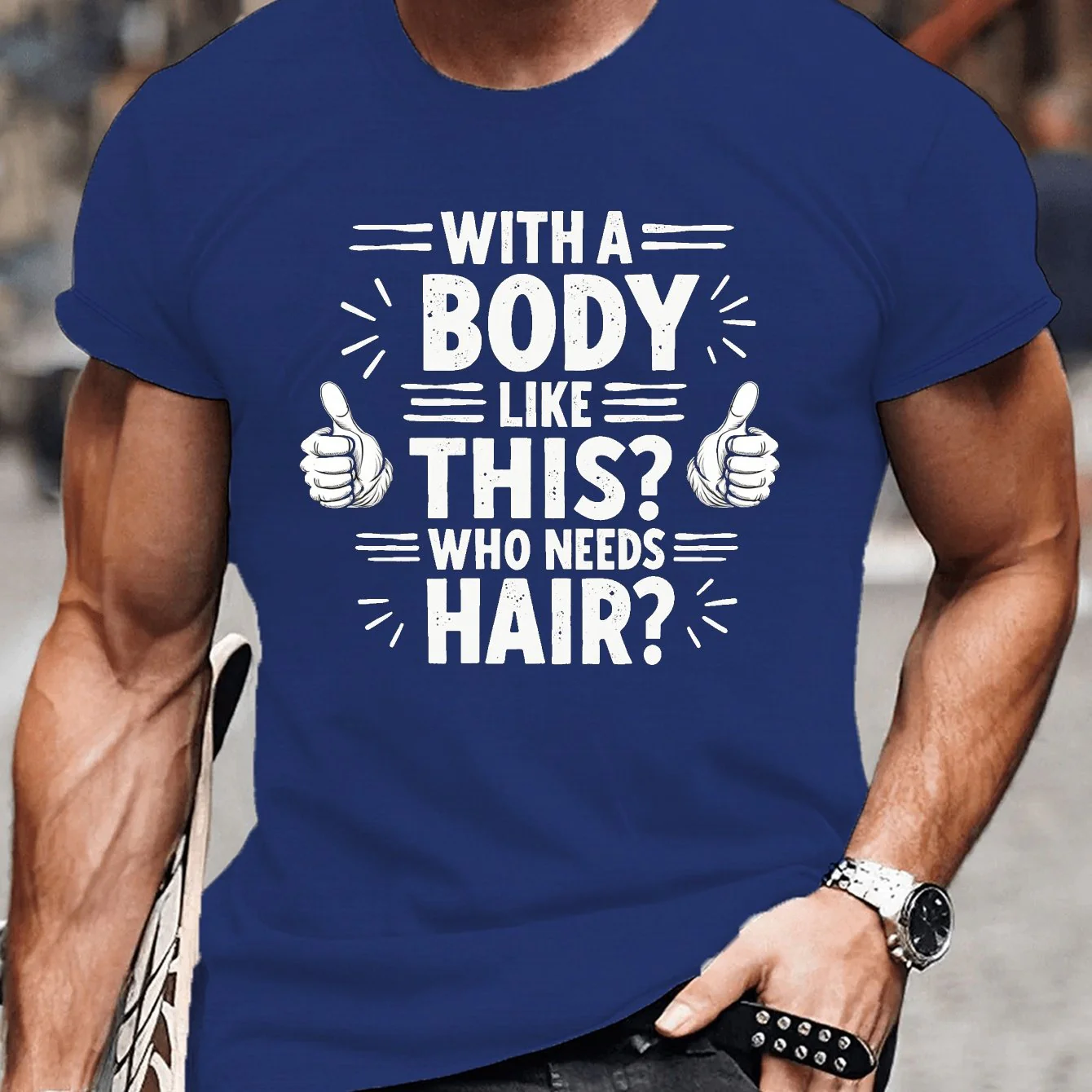 Hairy – T-Camicia Elegante Con Maniche Corte - Image 4