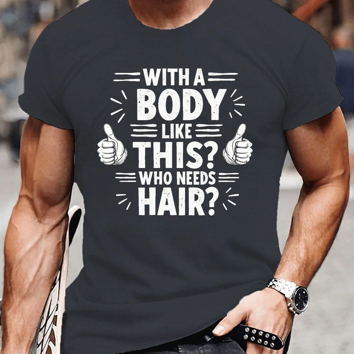 Hairy – T-Camicia Elegante Con Maniche Corte - Image 5