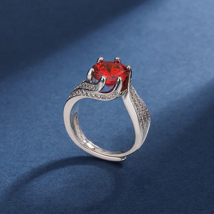 Halyna - Anello Con Moissanite Super Flash Da 3 Carati - Image 2
