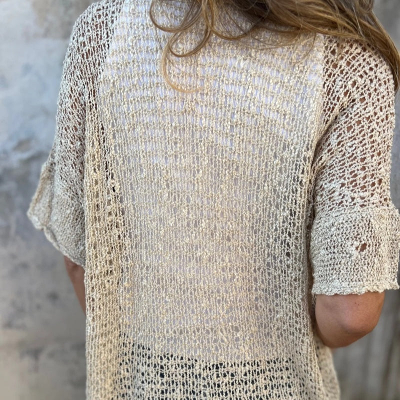Hania - Top in Maglia con un Bottone - Image 7