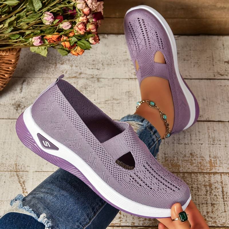 Haniya - Scarpe da ginnastica Slip-on in Maglia Traspirante - Image 4