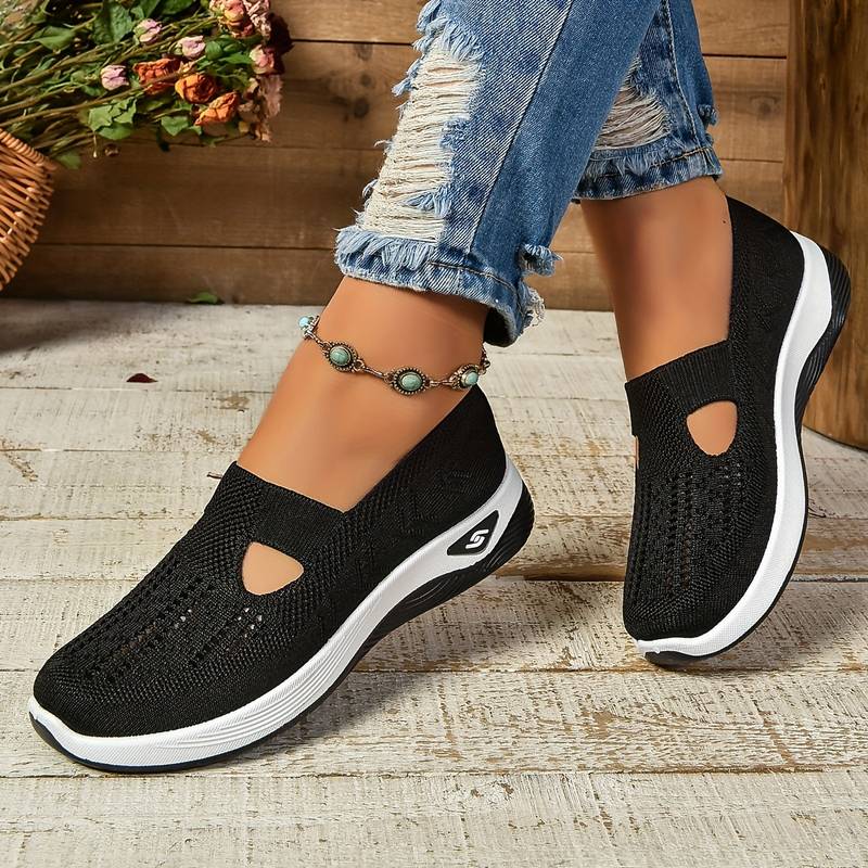 Haniya - Scarpe da ginnastica Slip-on in Maglia Traspirante - Image 9