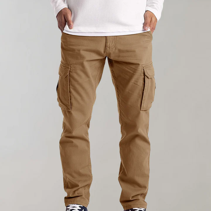 Hansjörg - Pantaloni Cargo Leggeri Con Tasche - Image 5