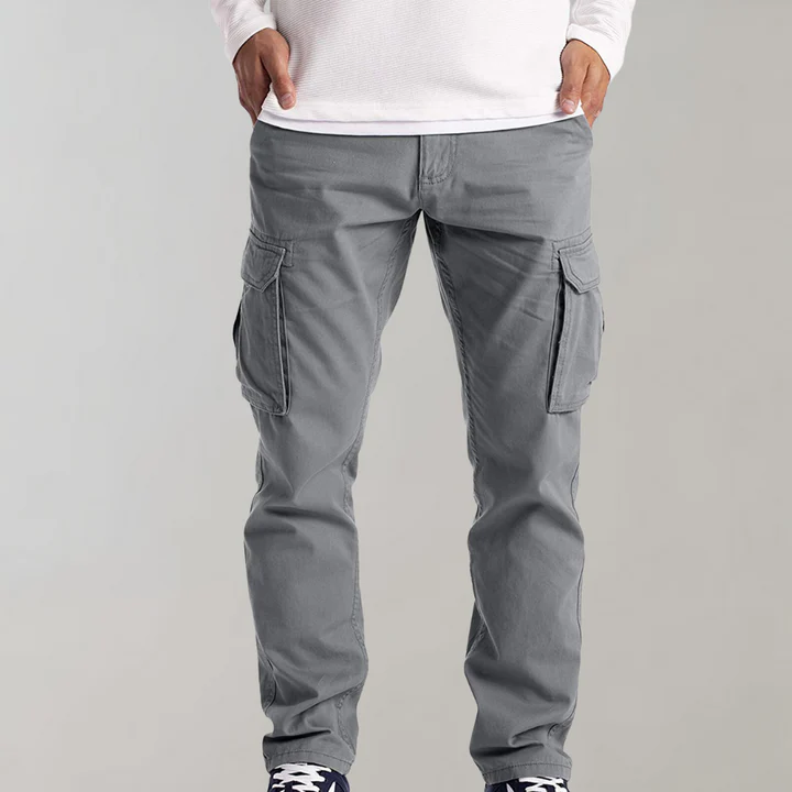 Hansjörg - Pantaloni Cargo Leggeri Con Tasche - Image 6