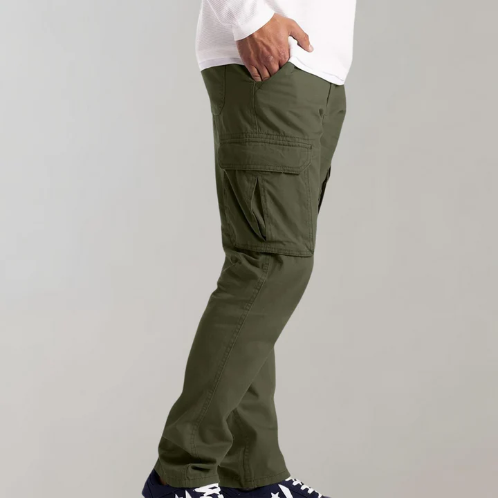 Hansjörg - Pantaloni Cargo Leggeri Con Tasche - Image 7