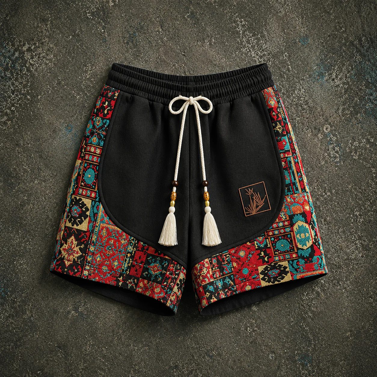 Haren - Pantaloncini in Stile Boho Con Elastico in Vita - Image 6