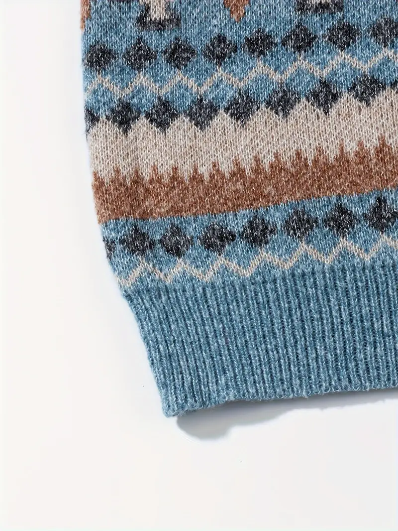 Hartman - Maglione Casual In Maglia Geometrica - Image 10