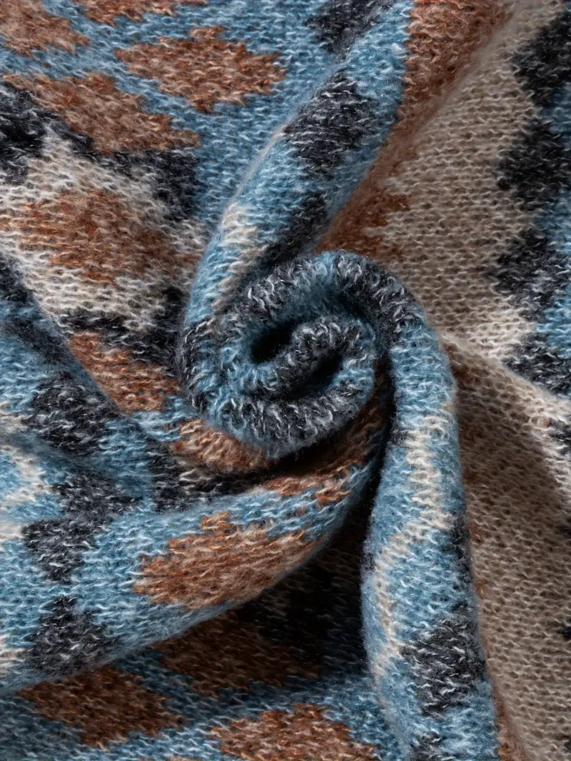 Hartman - Maglione Casual In Maglia Geometrica - Image 9