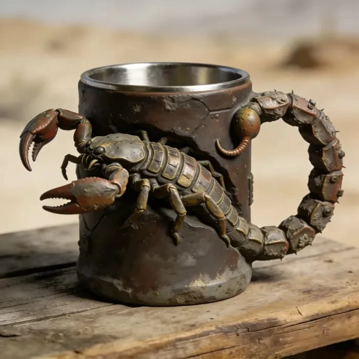 HazardCup - Tazza in Edizione Limitata con Scorpione Mostruoso
