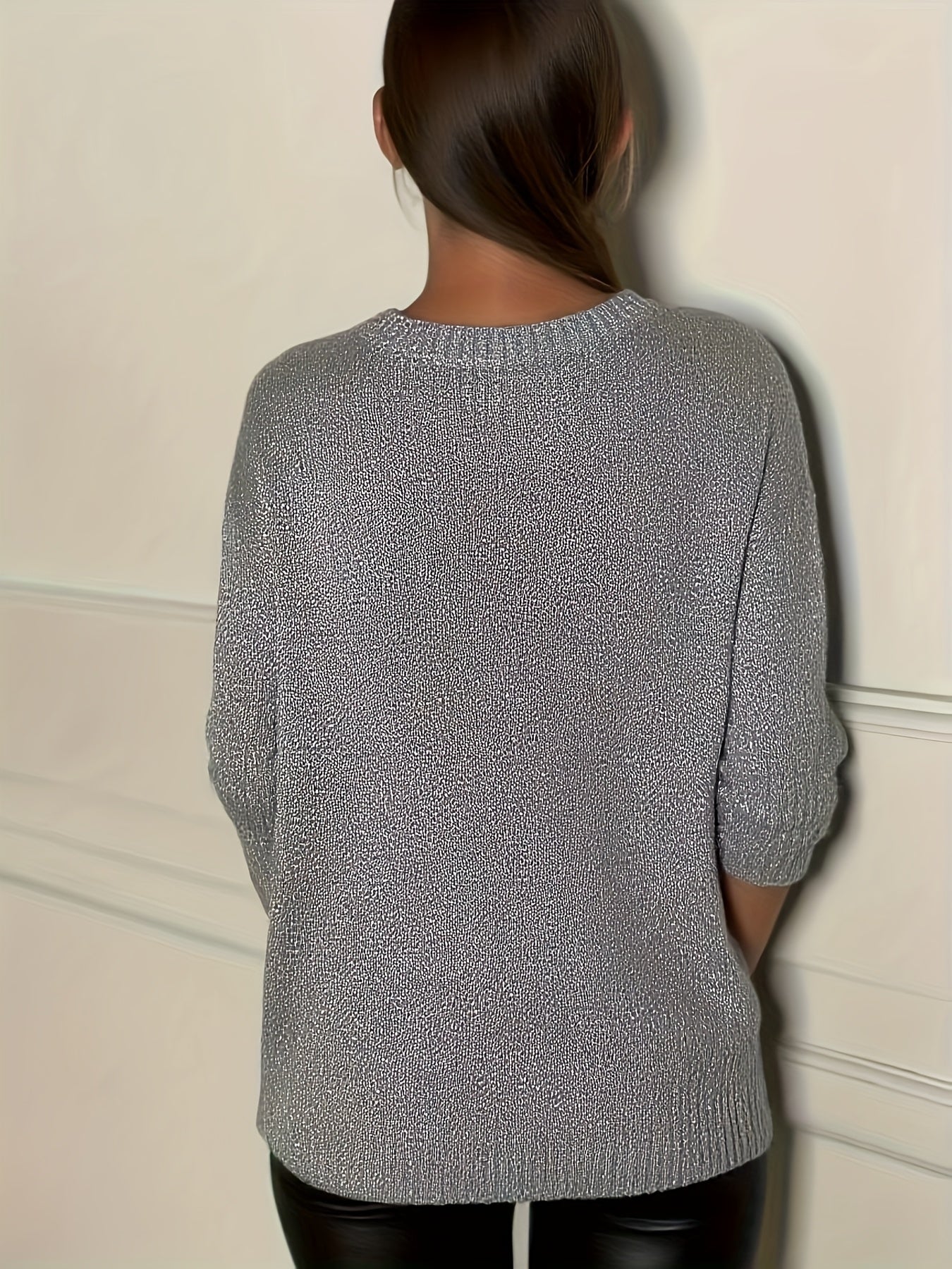 Healy - Maglione Lavorato a Maglia Con Scollo a V - Image 10