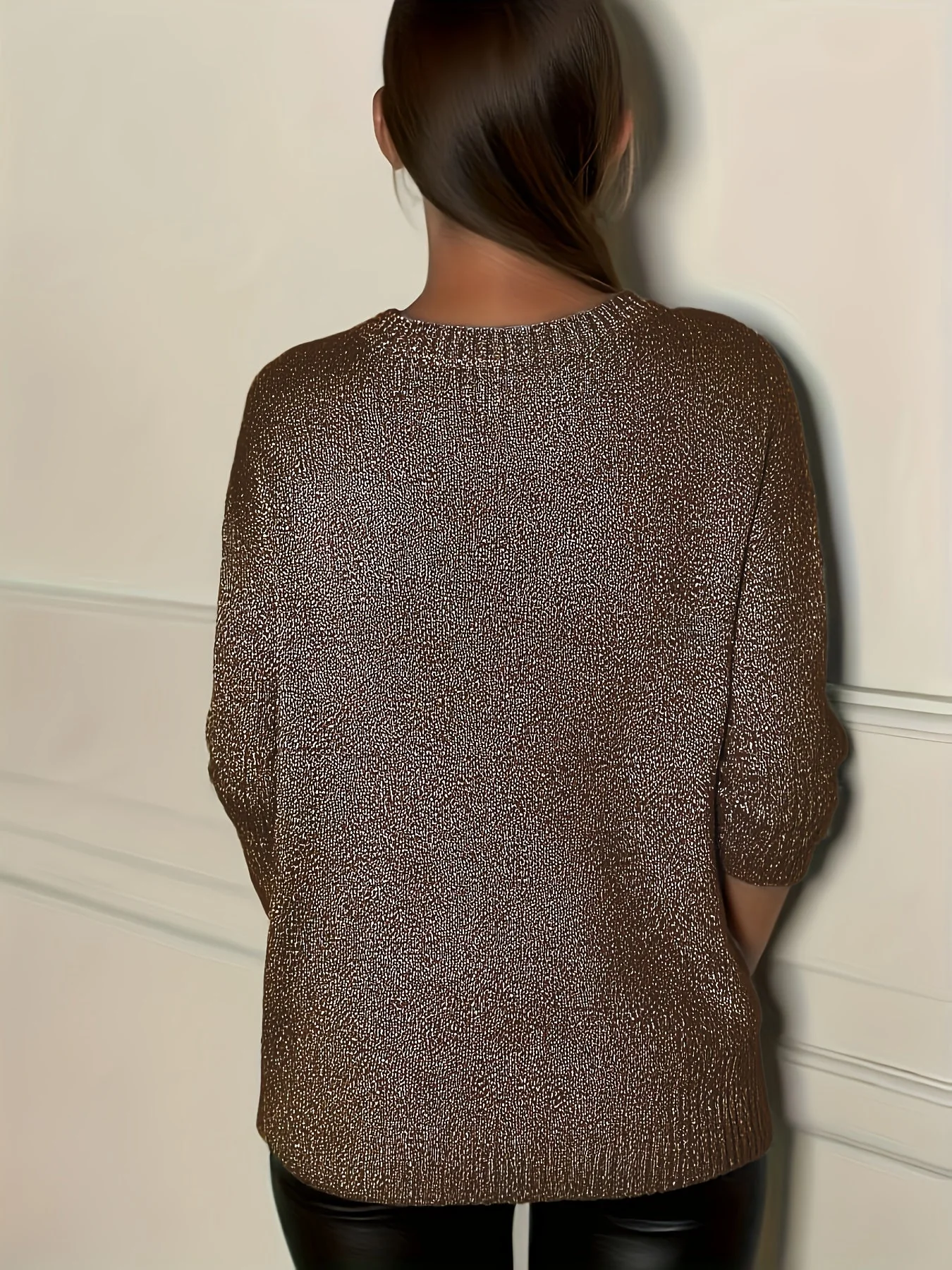 Healy - Maglione Lavorato a Maglia Con Scollo a V - Image 12