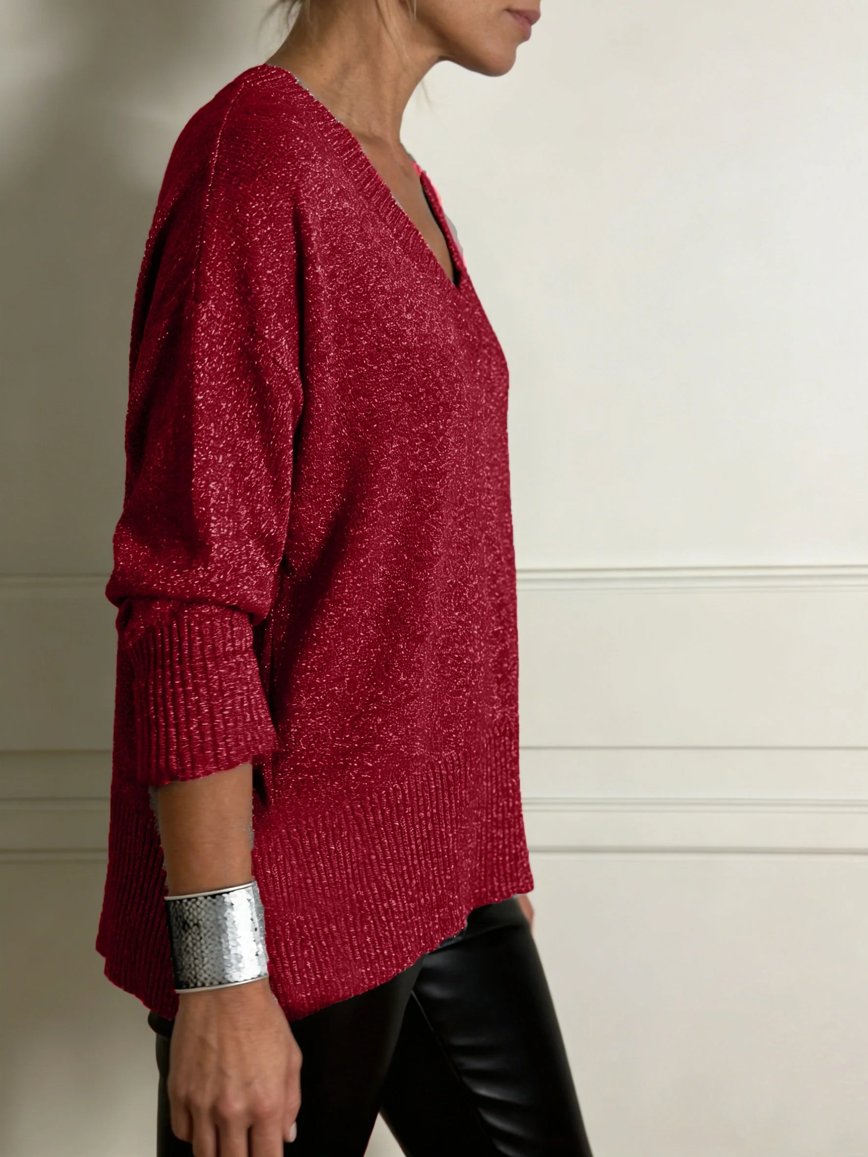 Healy - Maglione Lavorato a Maglia Con Scollo a V - Image 18
