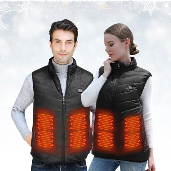 HeatGuard - Gilet Riscaldato Impermeabile Senza Maniche - Image 6