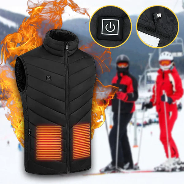 HeatGuard - Gilet Riscaldato Impermeabile Senza Maniche - Image 9
