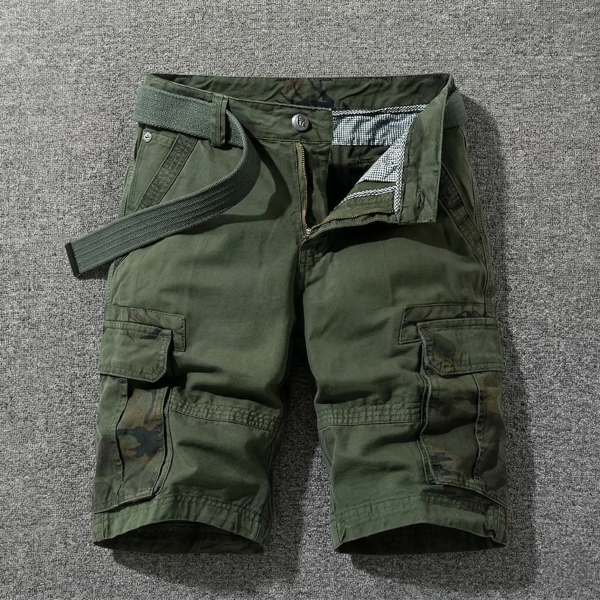 Hedan - Pantaloncini Merci Con Cintura - Image 4