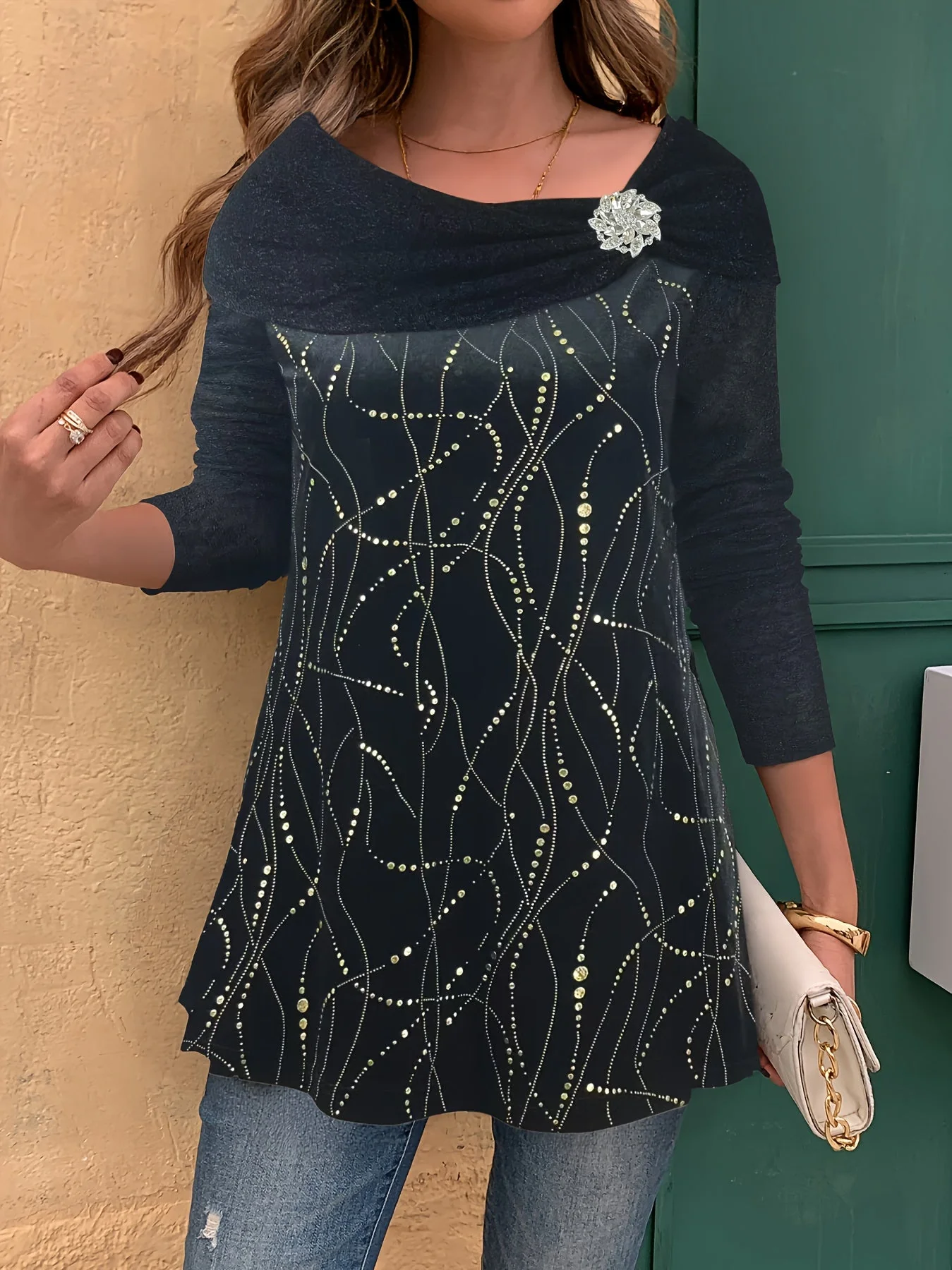 Hedda - Elegante Camicetta Con Spalle Scoperte - Image 2