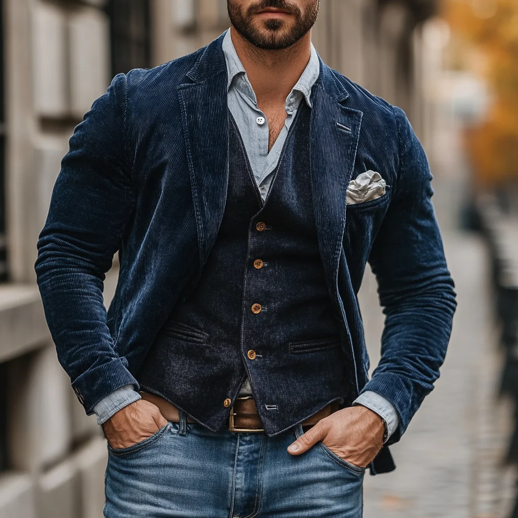 Heiko - Blazer e Gilet In Cashmere - Image 2