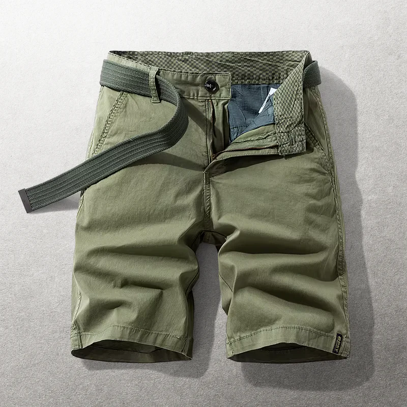 Heinen - Pantaloncini Casual Con Cintura Regolabile in Tessuto - Image 4