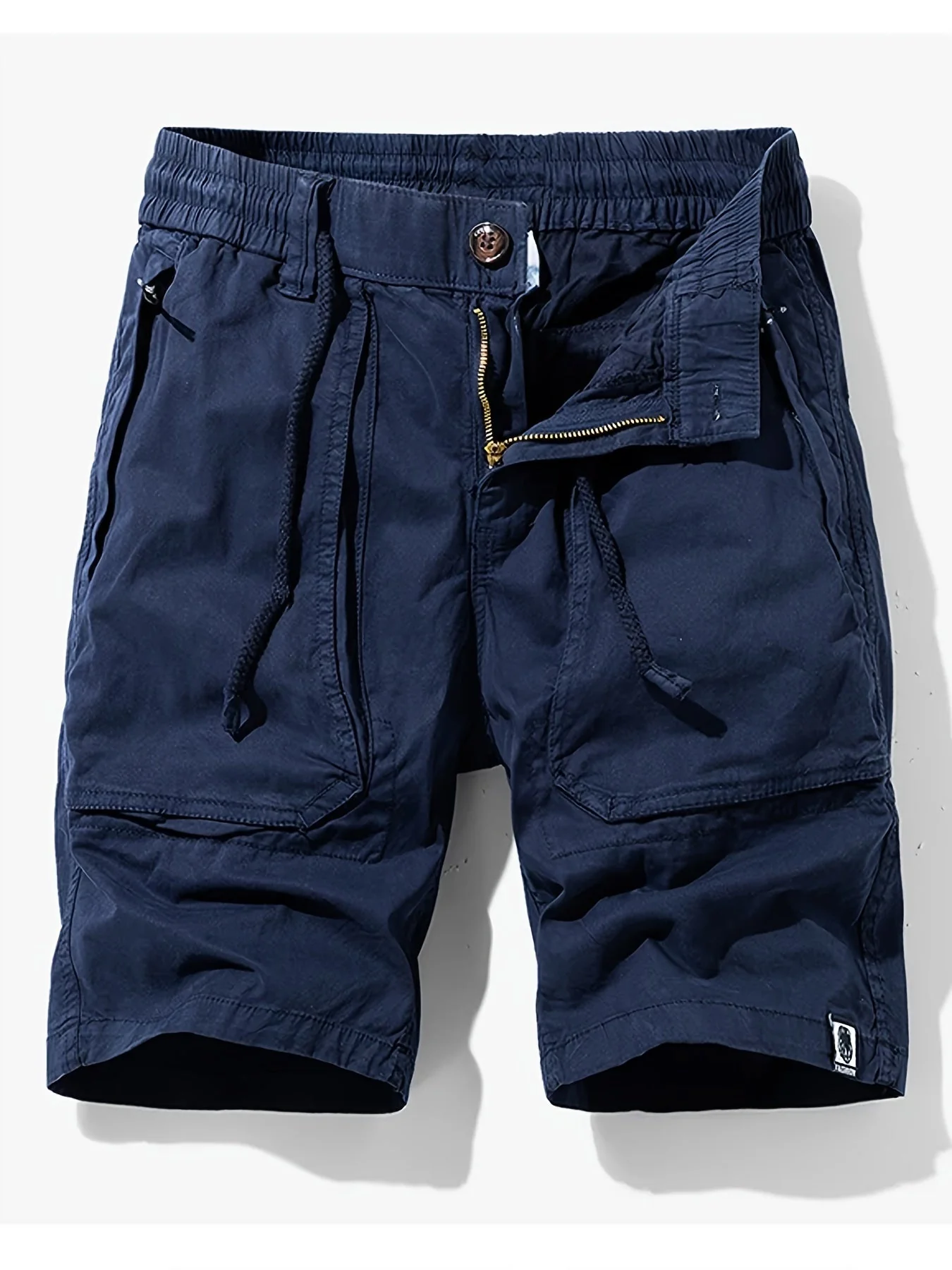 Heino - Pantaloncini In Cotone Premium Con Tasche - Image 4