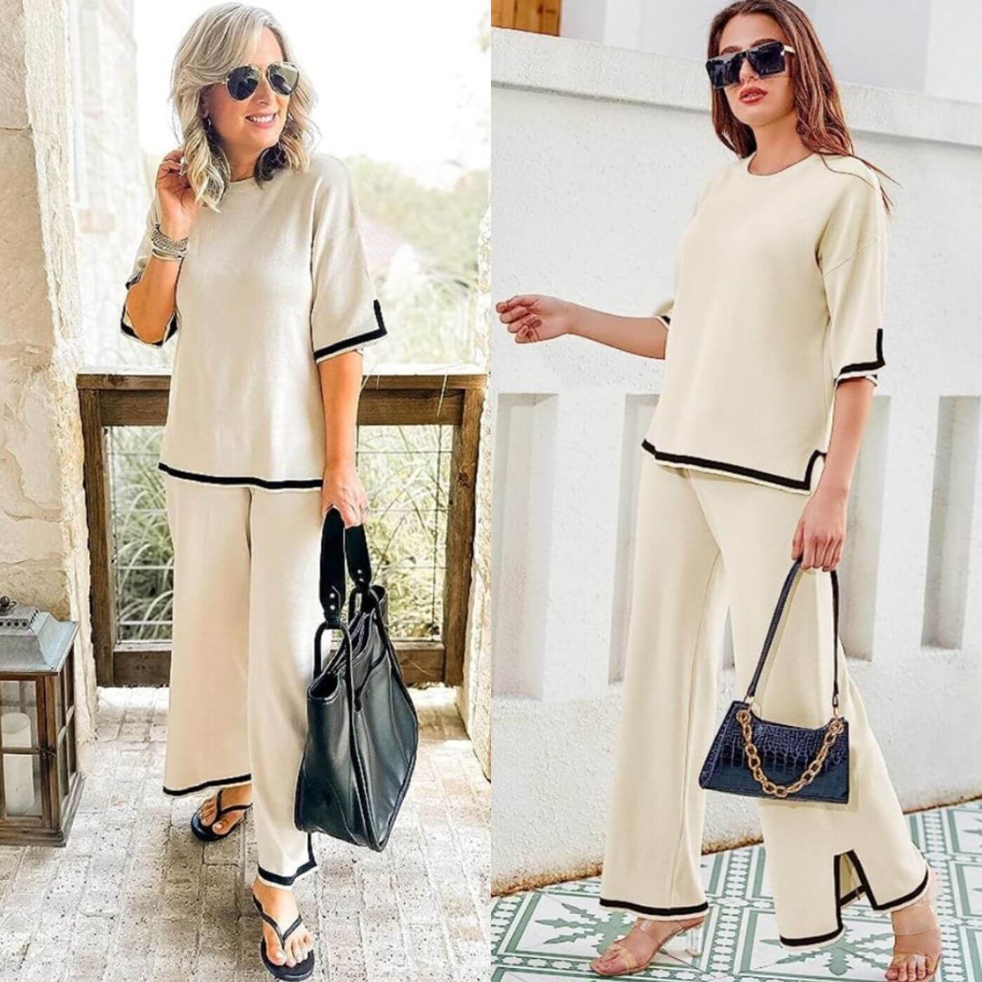 Heleta - Elegante Completo a Due Pezzi in Stile Capri - Image 6