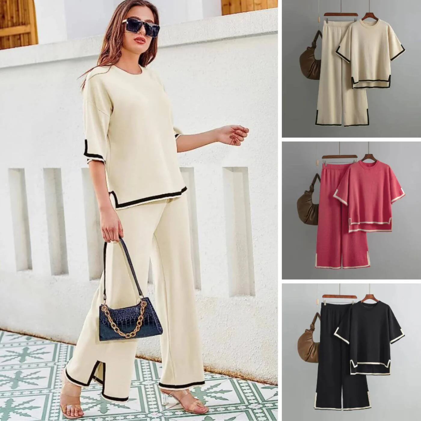 Heleta - Elegante Completo a Due Pezzi in Stile Capri - Image 7