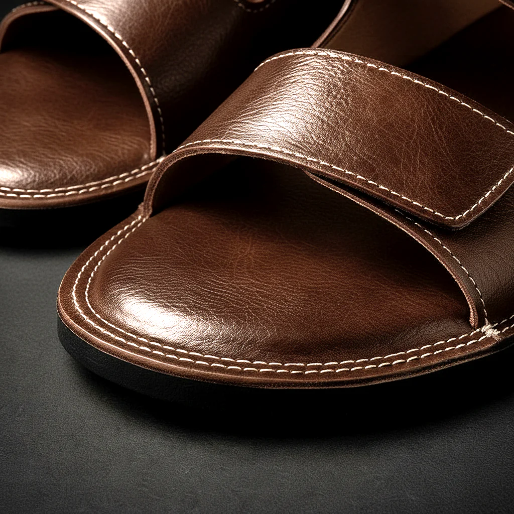 Henrique - Sandali Slip-on Con Doppio Cinturino - Image 4