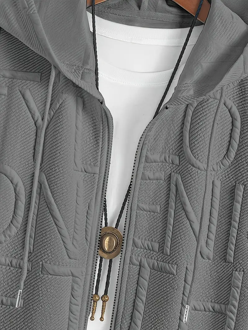 Henryk - Elegante Maglia a Maniche Corte Con Cappuccio e Cerniera - Image 7