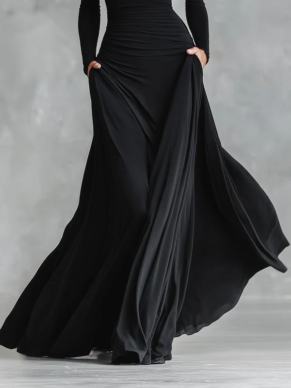 Hestia - Elegante maxi Abito con pieghe Fluenti - Image 5