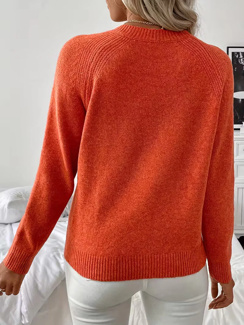 Hilarina - Maglione a Maniche Lunghe Lavorato a Maglia - Image 16