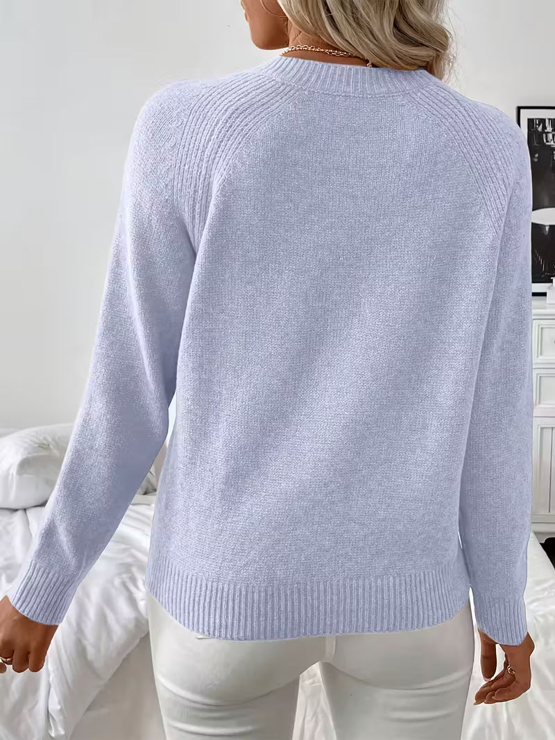 Hilarina - Maglione a Maniche Lunghe Lavorato a Maglia - Image 17