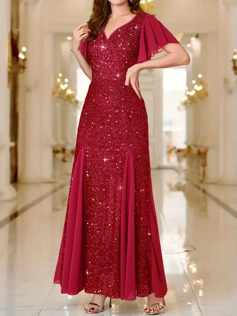 Hinrikka - Vestito di Raso Elegante e Raffinato - Image 5