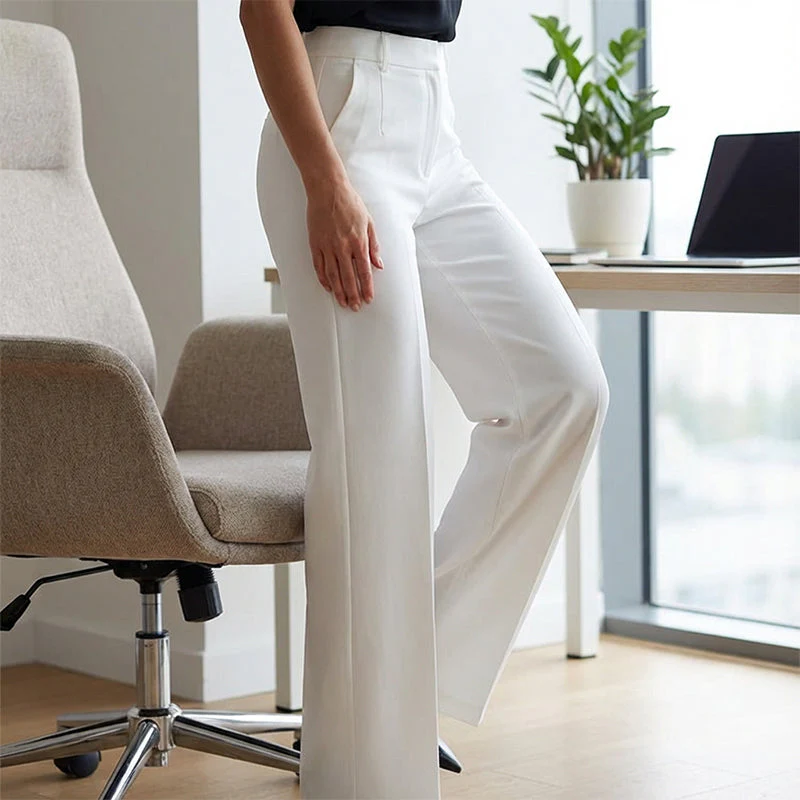 Hodit - Elegante Pantalone Elasticizzato a Vita Alta - Image 11