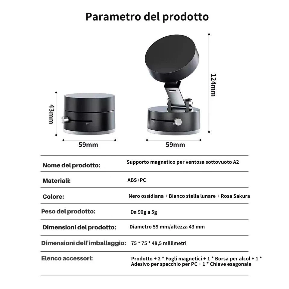 HoldEase - Supporto Magnetico Pieghevole per Cellulari - Image 9