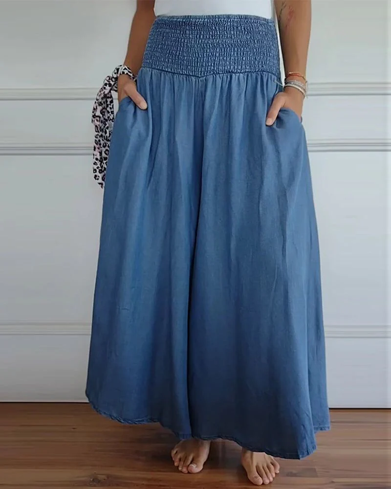 Ignacia - Pantalone Confortevole Con Vita Elastica