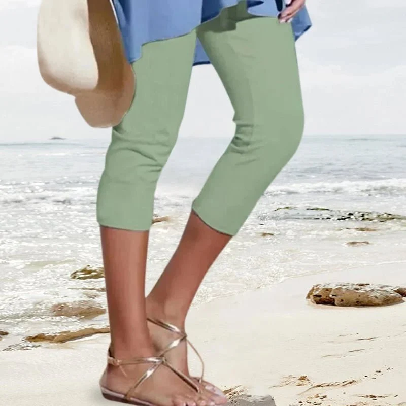 Ingrid - Pantalone Elastico a Vita Alta - Image 7